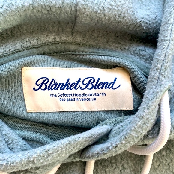 Feat Clothing Unisex BlanketBlend Oversized Hoodie Size Small Seafoam Green - Picture 4 of 7